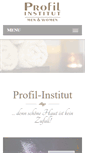Mobile Screenshot of profil-institut.de
